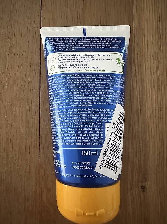 Sonnenschutz: NIVEA Sun Protect & Moisture SPF 50+ Sonnencreme – Gebraucht aus Busswil BE von verowo 1