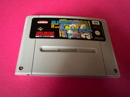 DIE SCHLÜMPFE REISEN UM DIE WELT SPIEL FÜR SUPERNINTENDO