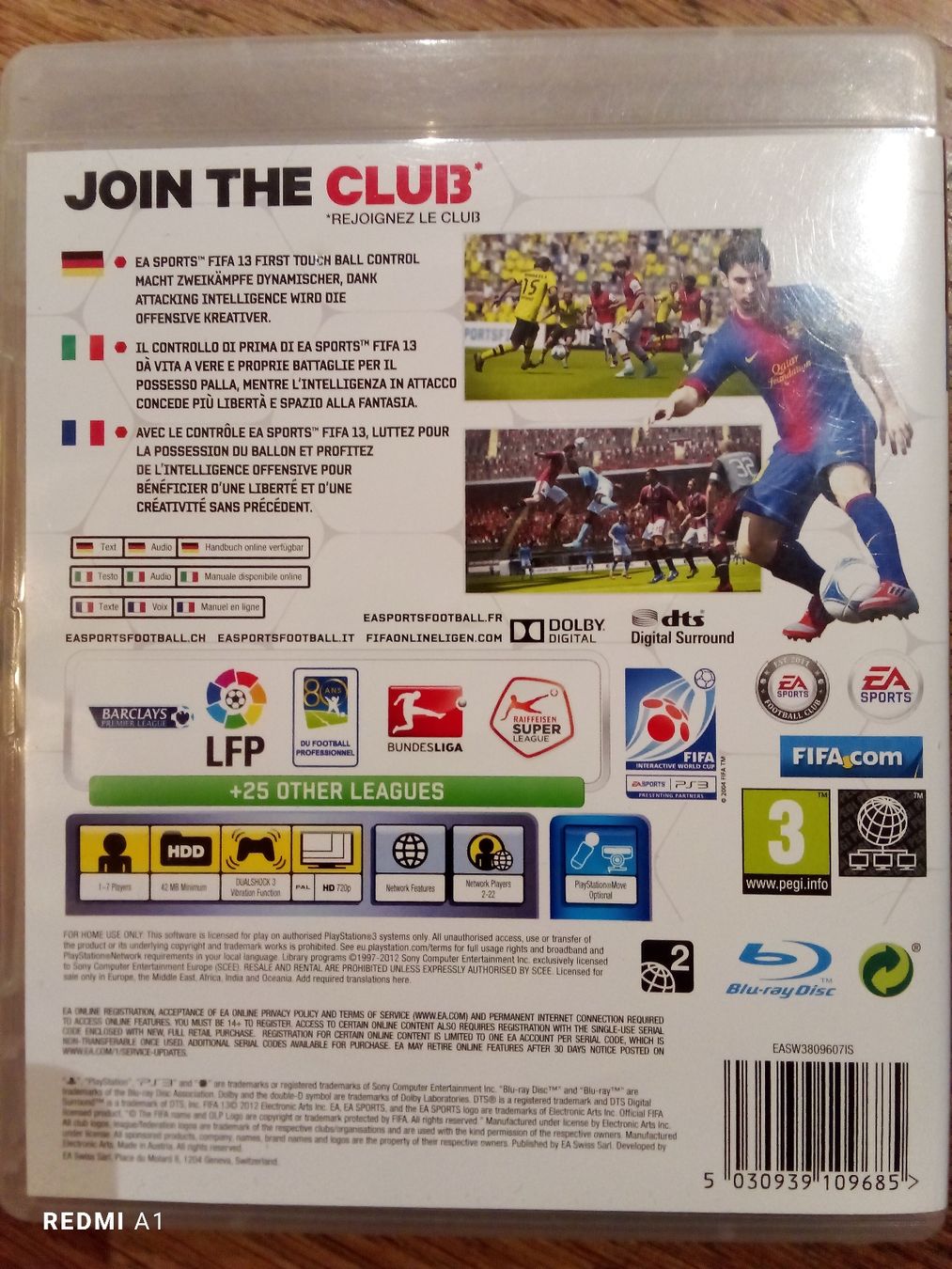 Giochi: FIFA 13 Playstation 3 (fr./de/It.) – Usato da Beride d. Bedigli. venduto da Connina 1