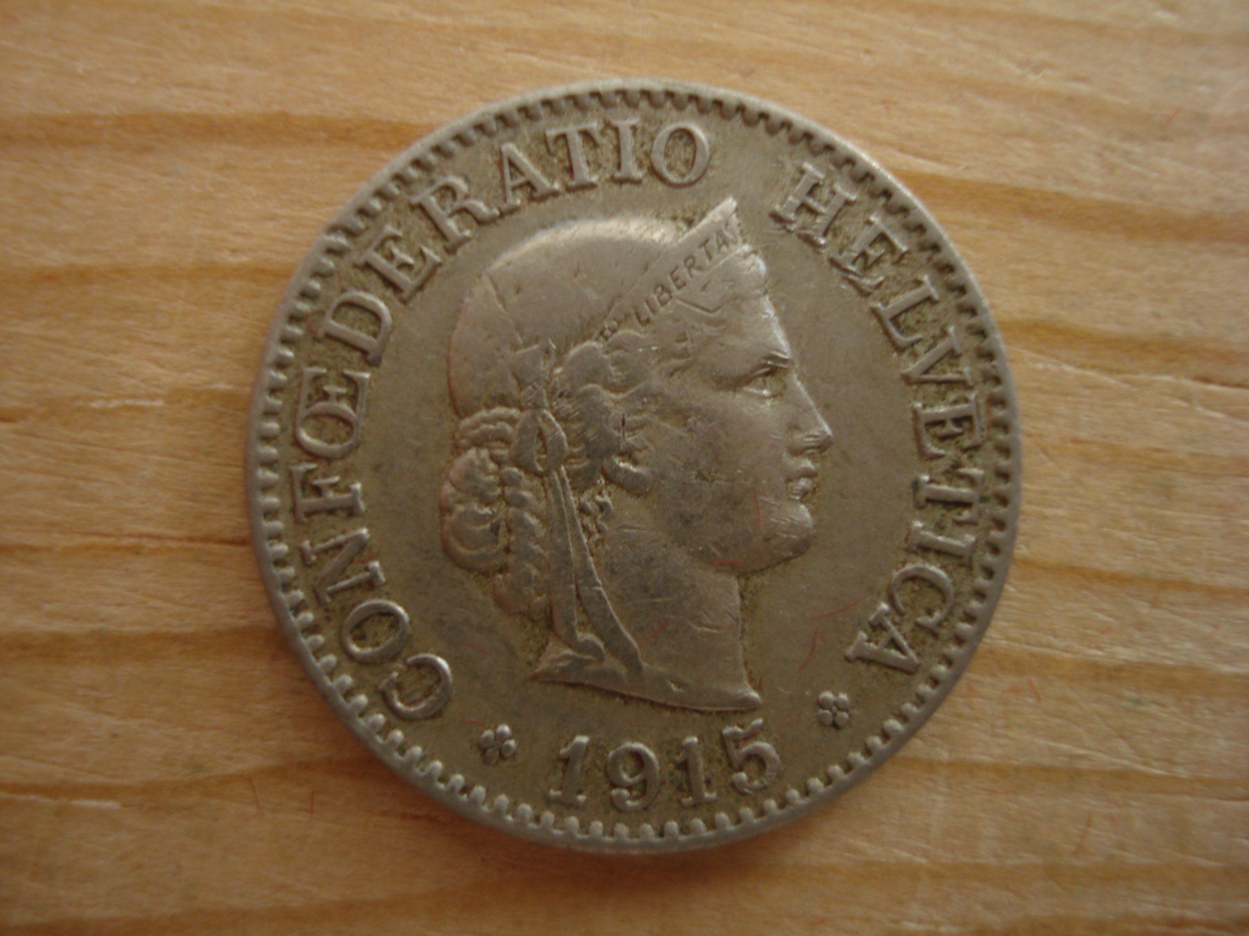 Tutti le monete: (S1) 10 Rappen 1915 – Usato da Erlach venduto da Net-Coins