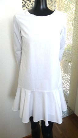 VILA CLOTHES leichtes BW Sommer Kleid Top Gr. S