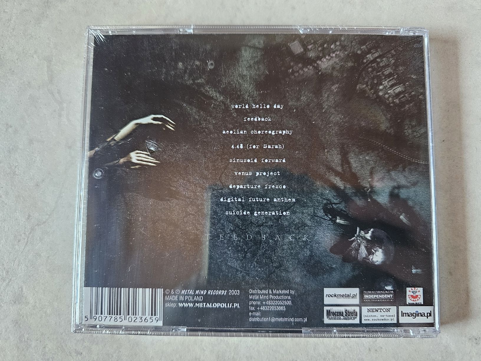 CD: Elysium  -  Feedback  /  Fabrikneu – Nuovo e nell'imballaggio originale da Schneisingen venduto da backstore24 1