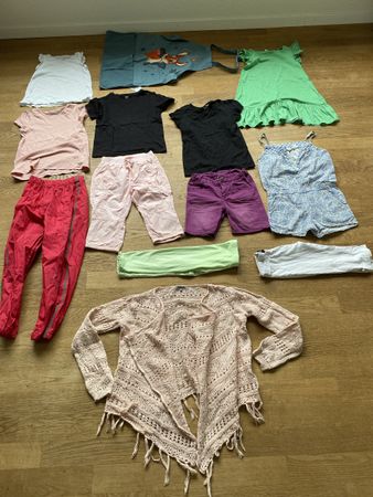 Sommer Kleiderpaket 116 122 Girl 