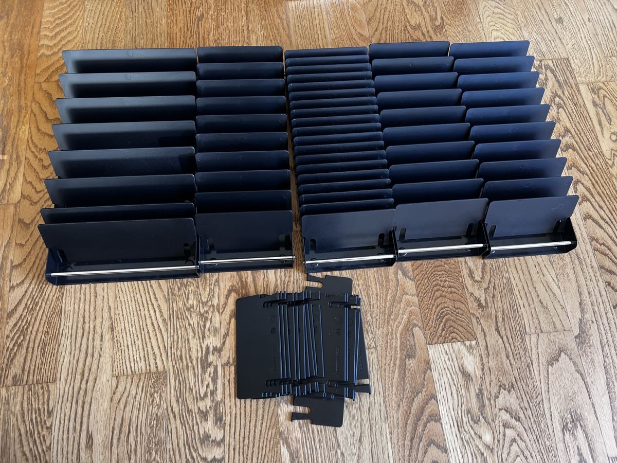USM Wände & Decken: USM Einsätze 5 Stück mit SCHWENKPLATTEN – Neu (gemäss Beschreibung) aus Baar von Axel_Fooly