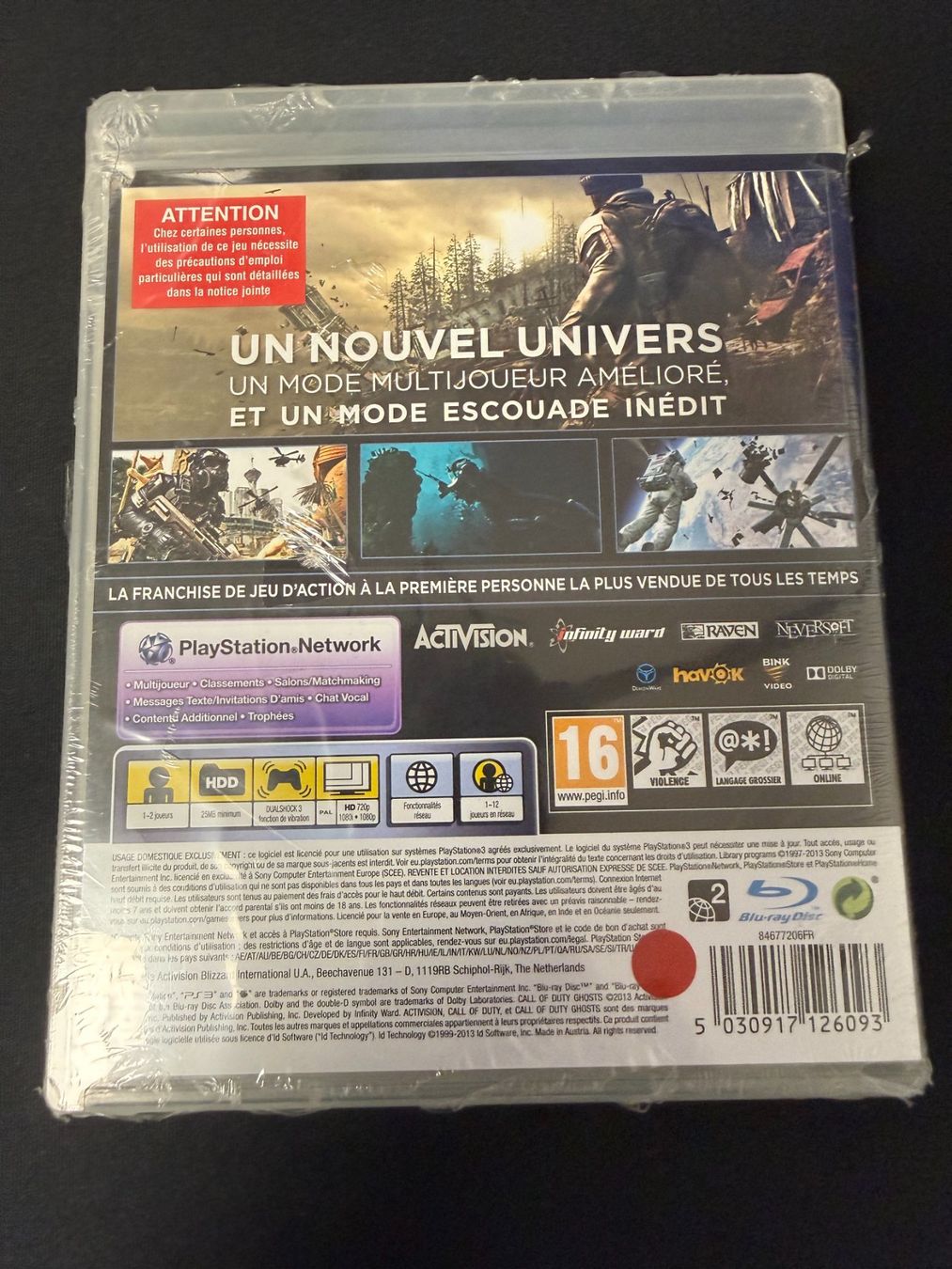 Sony Giochi: Neuf ! Call Of Duty Ghost - PS3 – Usato da Pont-de-la-Morge venduto da Darfal 1