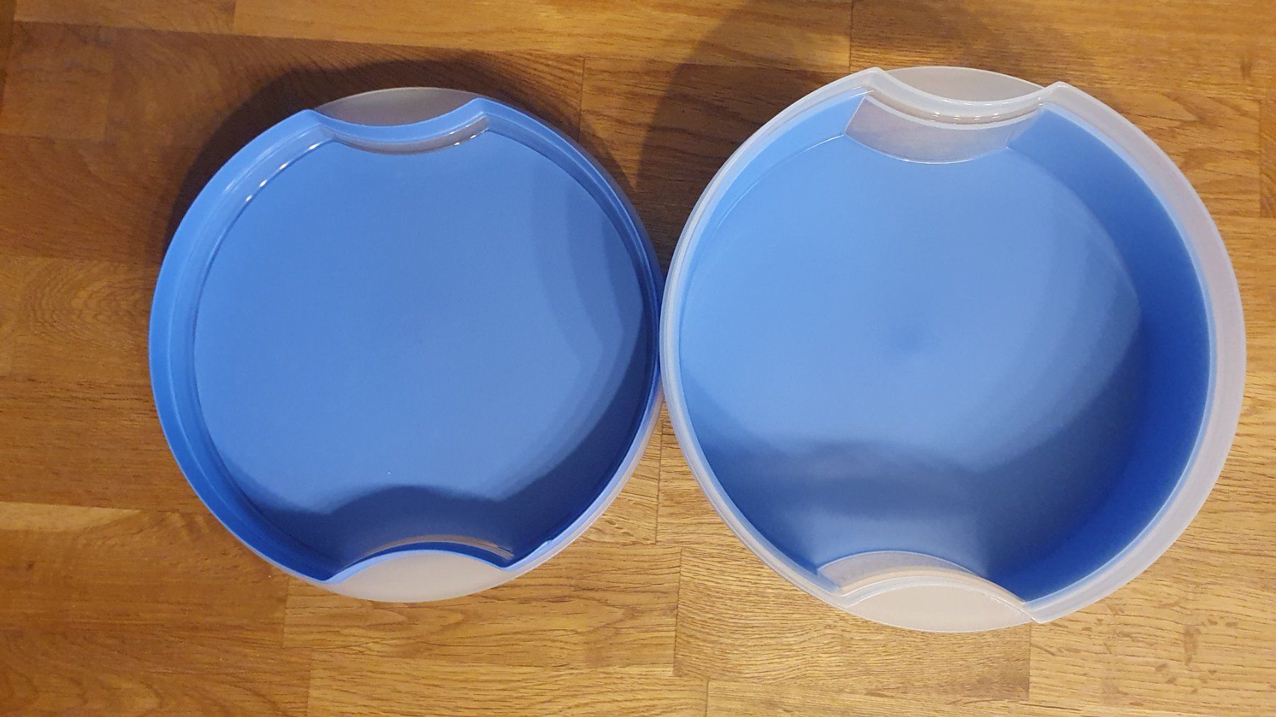 Tupperware Behälter & Ähnliches: Tupperware Keks/Vorratsdose mit Deckel Tuerkis – Gebraucht aus Laufenburg von megane1959 2