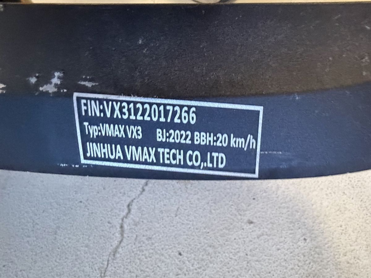 Scooter: VMAX VX3 STE Elektroscooter mit Strassenzulassung! – Usato da Wengen venduto da Alpinguru 2