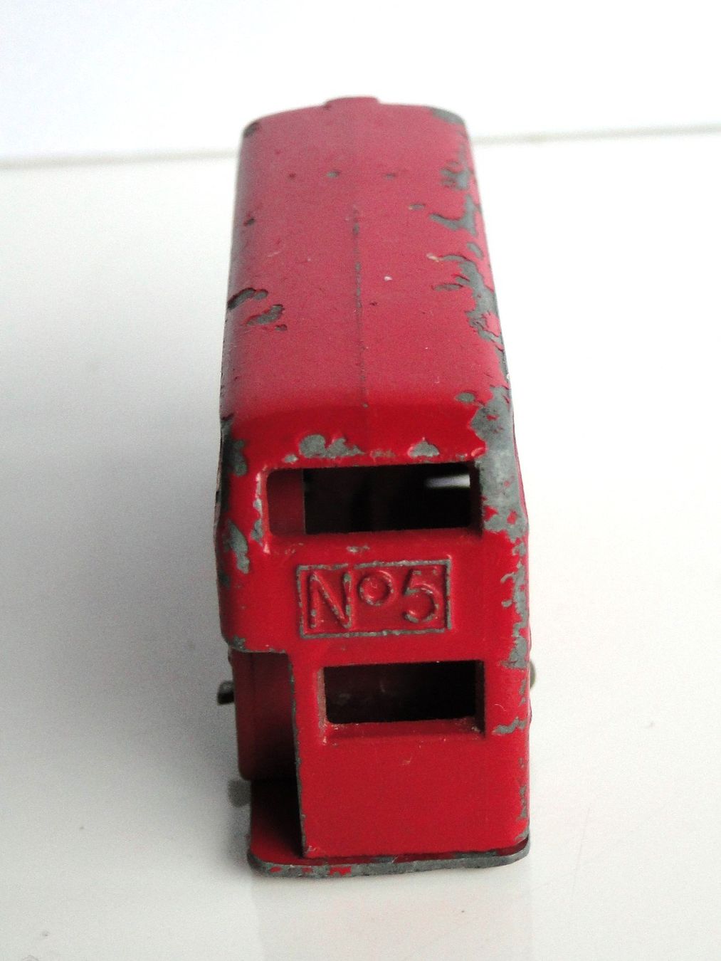 Matchbox Modellini d'auto: MATCHBOX LESNEY - Double Decker Bus, Nr. 5B – Usato da Killwangen venduto da cyrano56 5