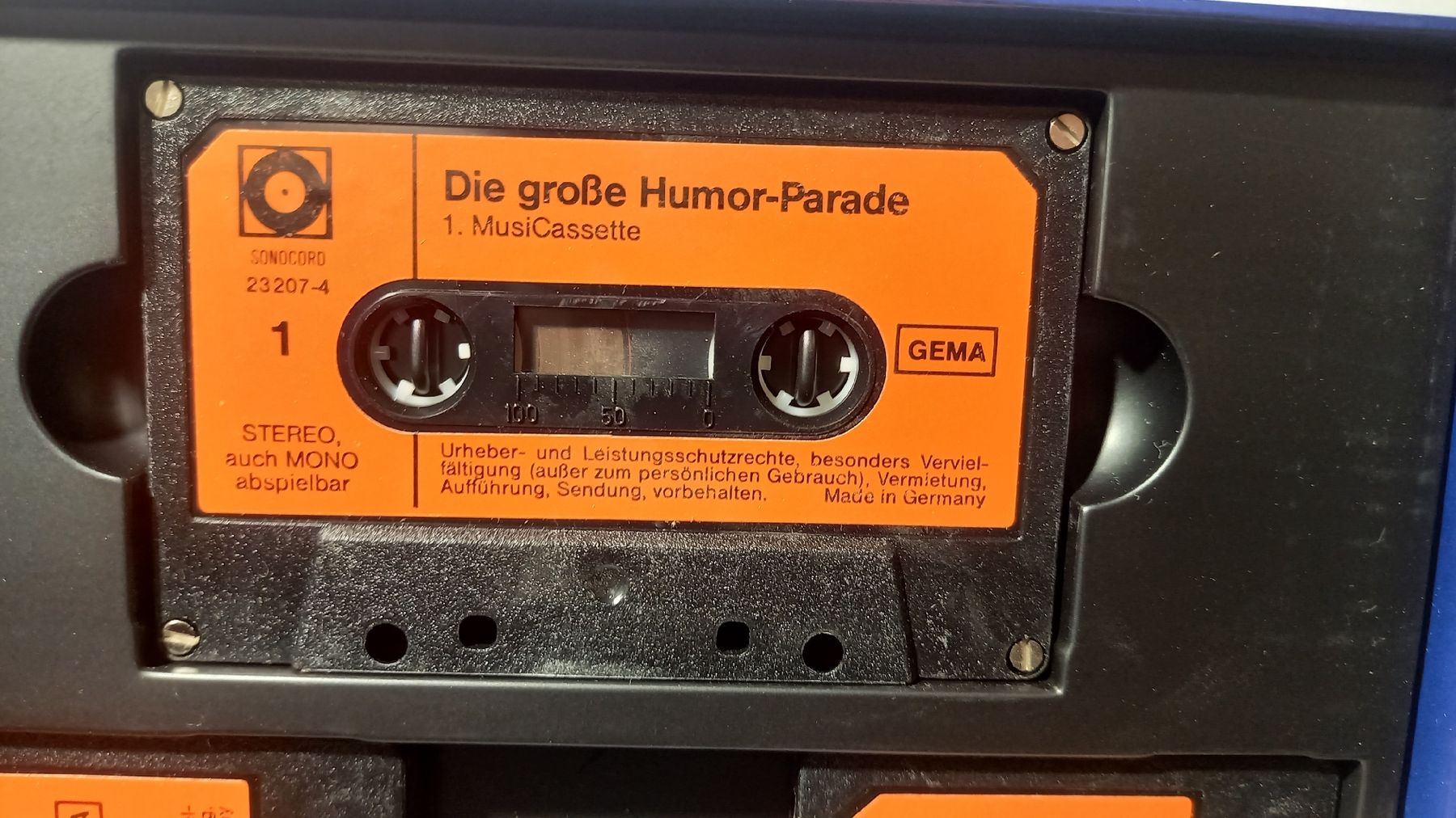 Musicassette: Die grosse Humor-Parade MusiCassette Box – Usato da St. Gallen venduto da Bir_Rer 3