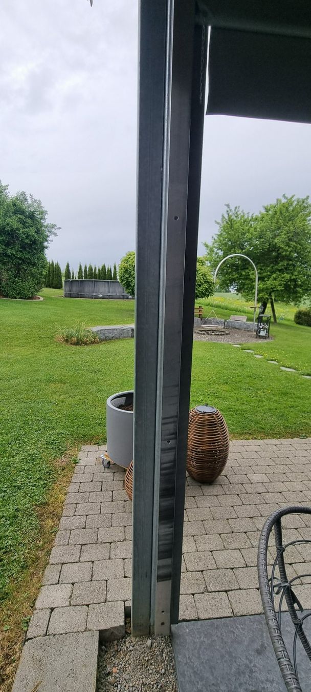 Tende da sole: Balkon Windschutz Rollo, neuwertig – Usato da Gossau SG venduto da juergDaenzer 4