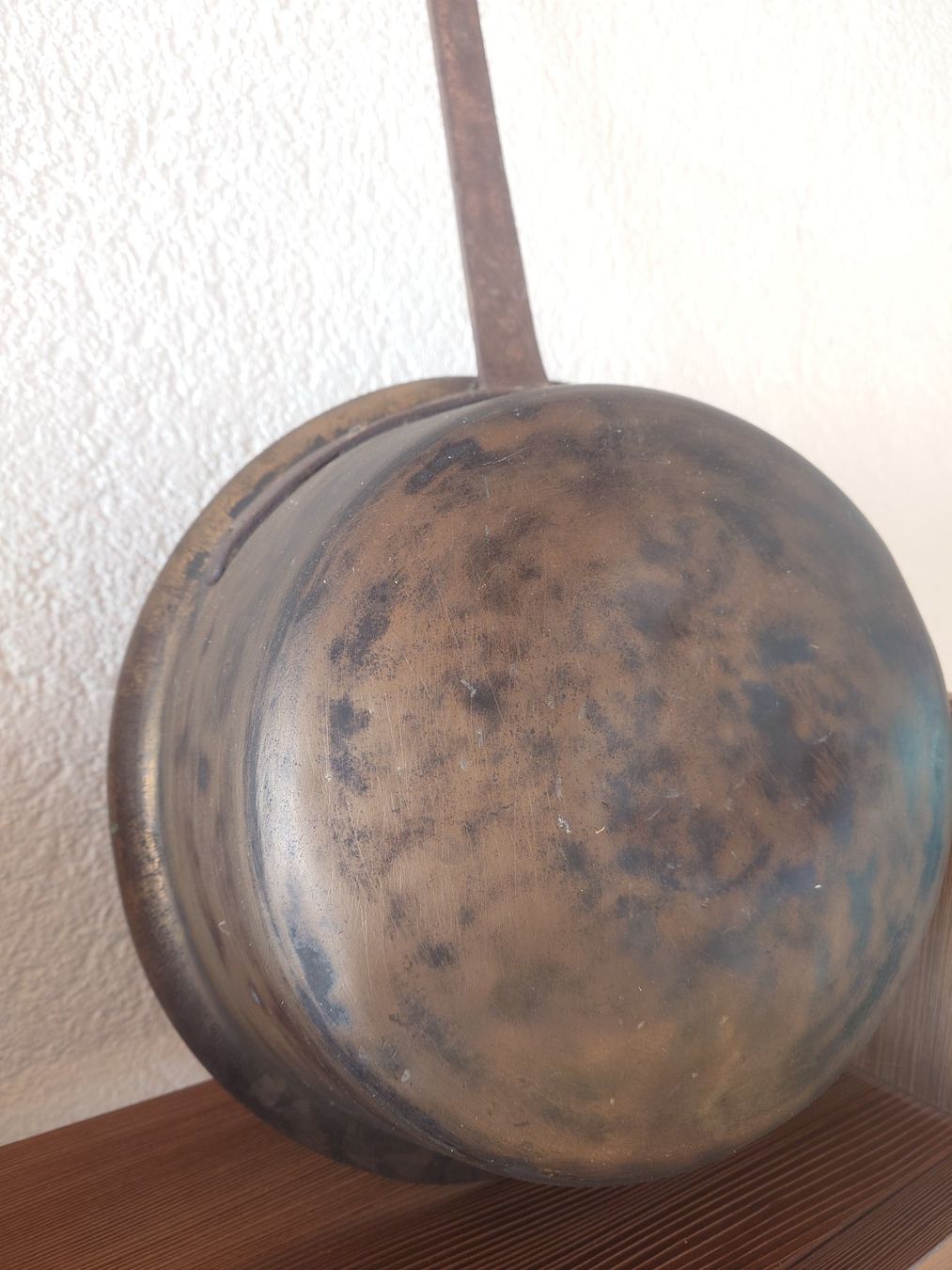 Poêles: Antike Kupferpfanne mit langem Griff – D'occasion à Balsthal par Simbi97 4