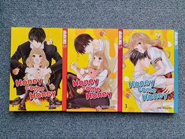 Honey come Honey 1-3 Manga 1.Auflage