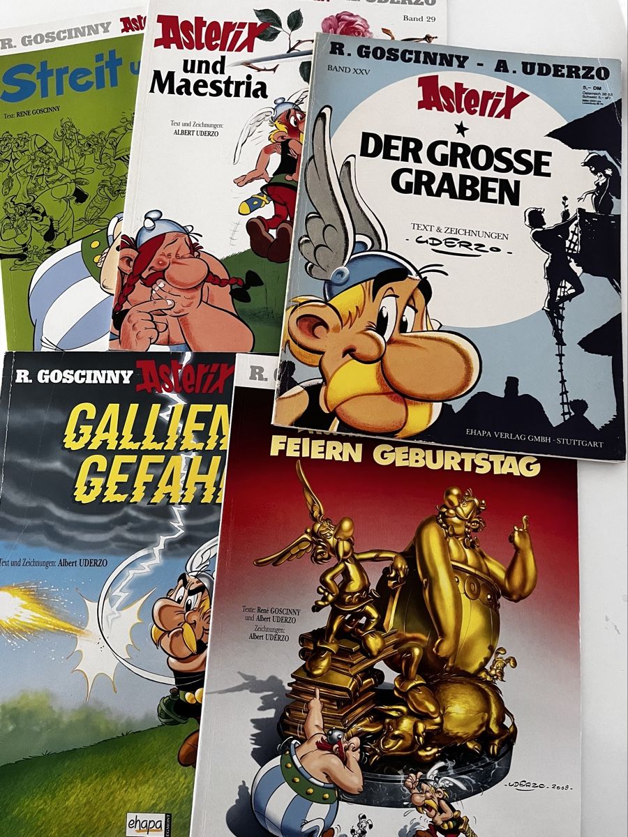 BD: 5 Asterix Comics – D'occasion à Recherswil par Solheure66