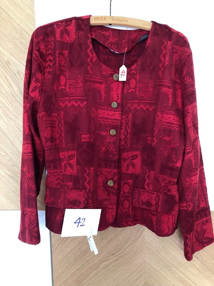 Giacche: Damen Blazer Rot – Usato da Aarberg venduto da belaija