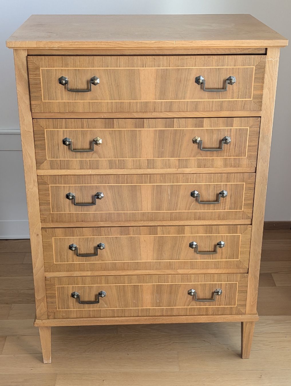 Kommoden: Commode 5 drawers wood vintage condition – Gebraucht aus Genève von pie_597t