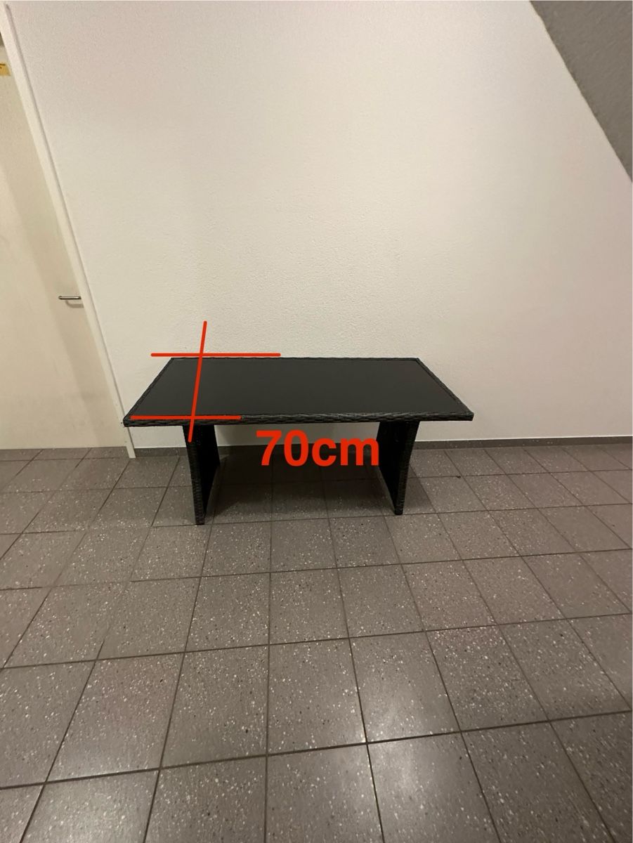 Divani: Rattan Lounge mit Tisch – Nuovo (secondo la descrizione) da Langenthal venduto da Luigi4900 5