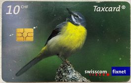 Taxcard Swisscom - WWF Uccelli