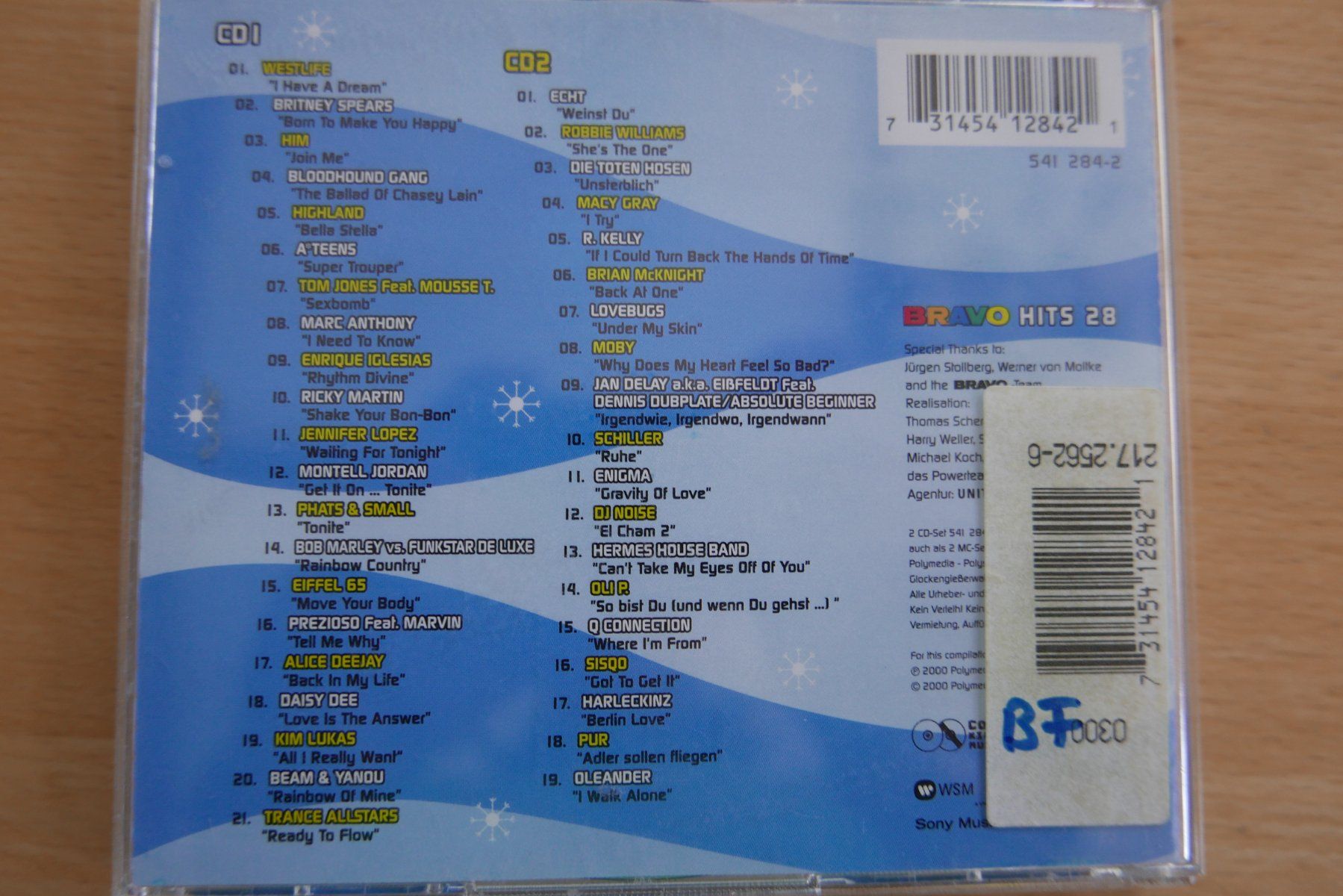CD: Bravo Hits 28 - Winter Edition - Top Zustand - 2  CD – Usato da Rotkreuz venduto da nigal 1