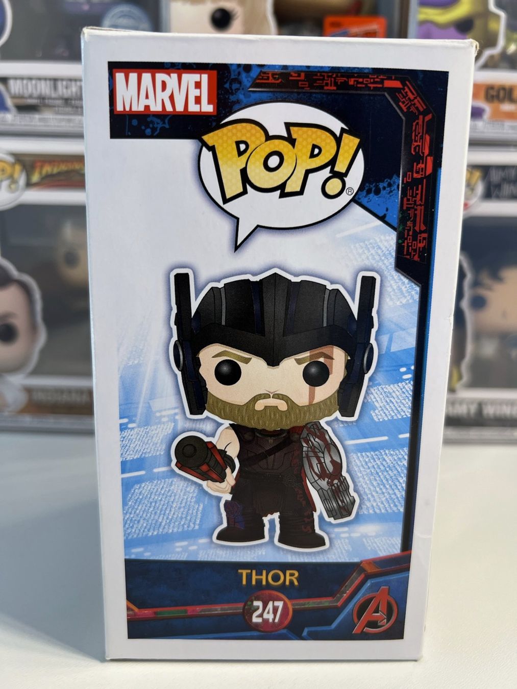 Funko Statuette: Funko POP! Marvel Thor Ragnarok Thor (Gladiator) Limitée – Usato da Le Mouret venduto da perfectbijou 1