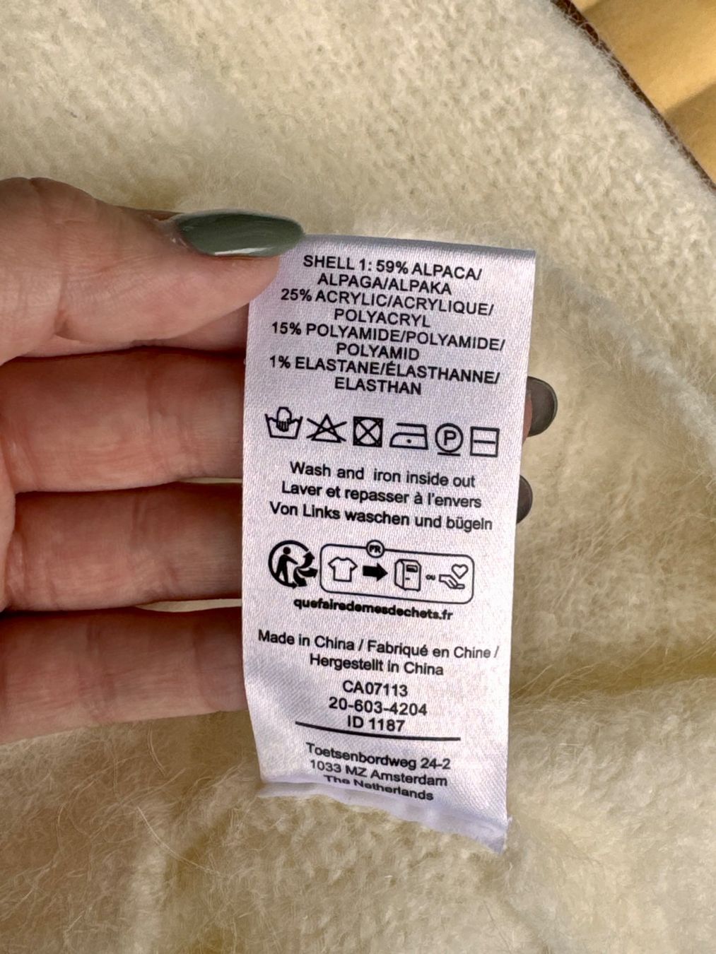 Maglioni & Felpe: Kuschelig warmer oversized Pullover Weiss Gr. L 10days – Usato da Rothrist venduto da Fondgruebe 6