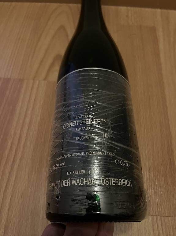 Vino: Fx.Pichler Riesling 1992 Steinertal – Usato da Zürich venduto da dav_m9zc 1