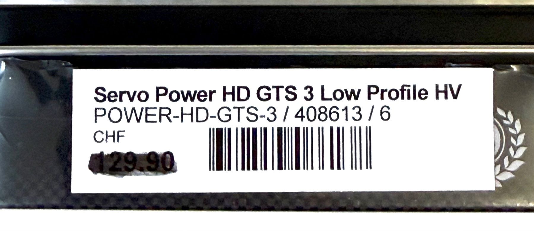 Modellismo RC: SERVO POWER HD GTS-3 HV 1/10 – Nuovo e nell'imballaggio originale da Yverdon-les-Bains venduto da Fijo-rc 3