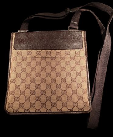 Borsa Tracolla Gucci GG Canvas Vintage - Borsello Uomo/Donna