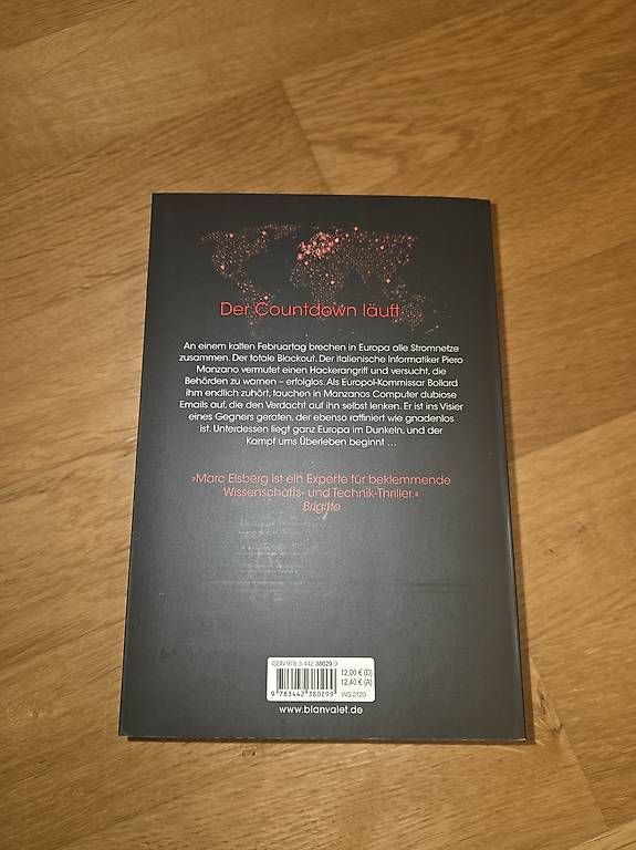 Libri: NEU: Marc Elsberg - Black Out – Usato da Zumikon venduto da CiaVS