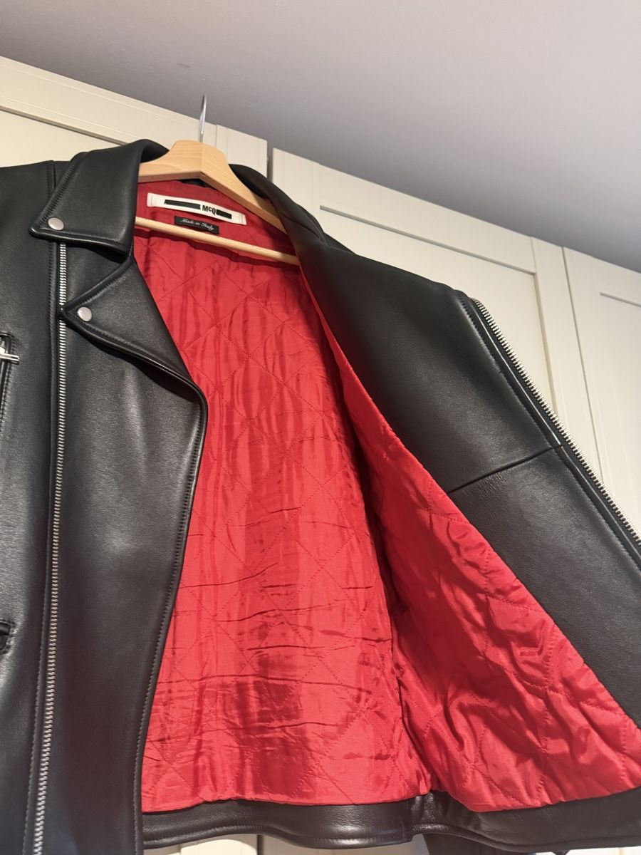 Giacche: McQ Herren Lederjacke – Nuovo (secondo la descrizione) da Bottmingen venduto da baki400 2