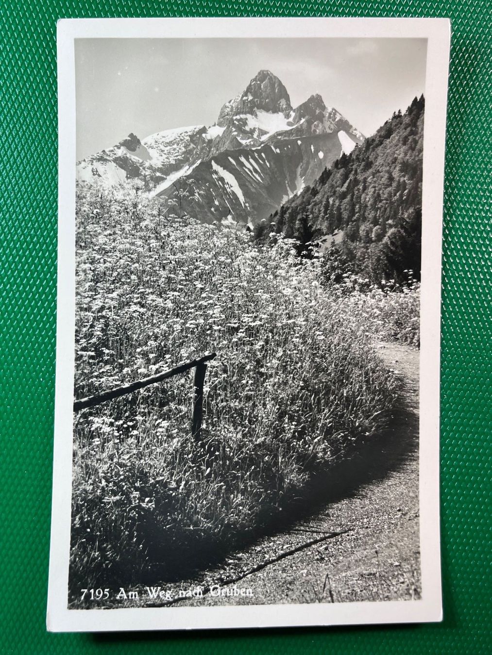 Cartes postales: Am Weg nach Gruben – D'occasion à Steg VS par danwer74