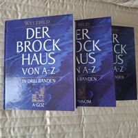Brockhaus Weltbild Lexikon, 3 Bände, Top Zustand!