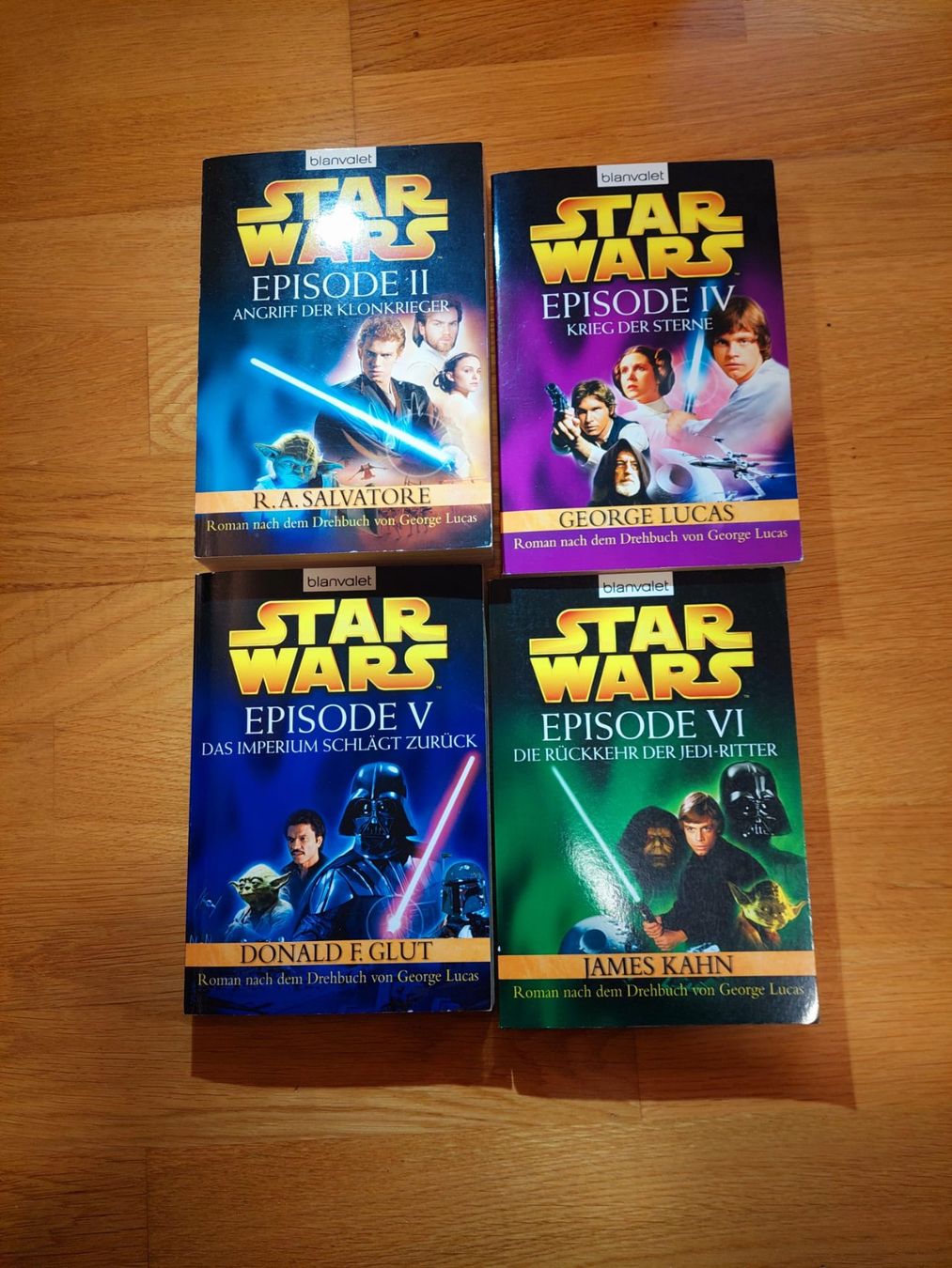 Libri: StarWars Lesebücher EP 2, 4, 5 & 6 – Usato da Köniz venduto da cle_