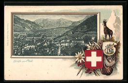 Passepartout-Lithographie Chur, Gesamtan