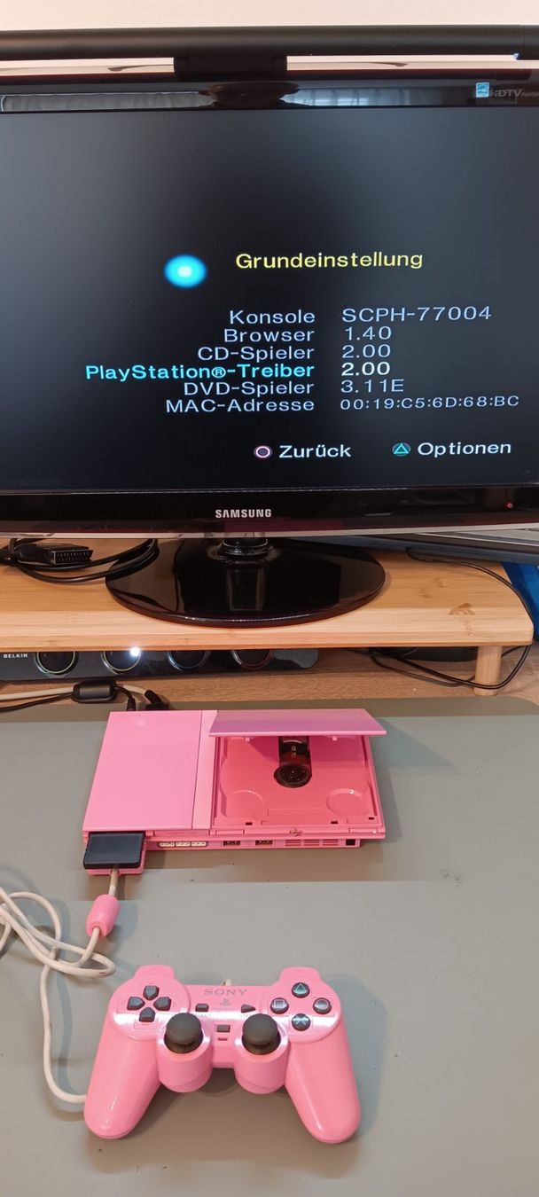 Sony Console: Sony PlayStation 2 PS2 SLIM Rosa – Usato da Steinhausen venduto da Gepard99 6