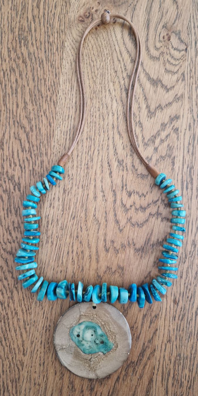 Catenine: COLLIER EN TURQUOISE – Nuovo (secondo la descrizione) da Camorino venduto da JPHANDMADE1 1