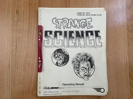 Org. Flipper Handbuch "Strange Science"