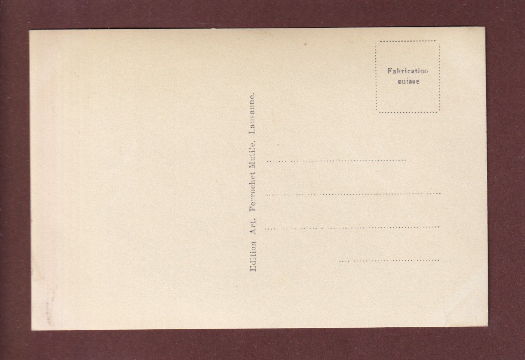 Cartoline postali: CALVAIRE sur Champéry - Dents du Midi – Usato da Pully venduto da nicecards 1