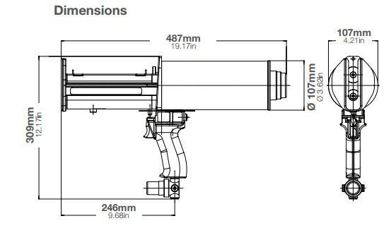 Alle Werkzeuge: MIXPAC DP 400-100 Sulzer Two-Component Pneumatic Dispenser – Neu (gemäss Beschreibung) aus Dietlikon von Reftv 5