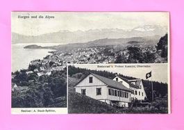 Horgen - Rest. Frohe Aussicht - Oberrieden - 1920