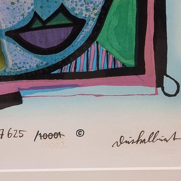 Grafica & Litografie: Hundertwasser HOMO HUMUS – Usato da Wetzikon ZH venduto da Alpari 2