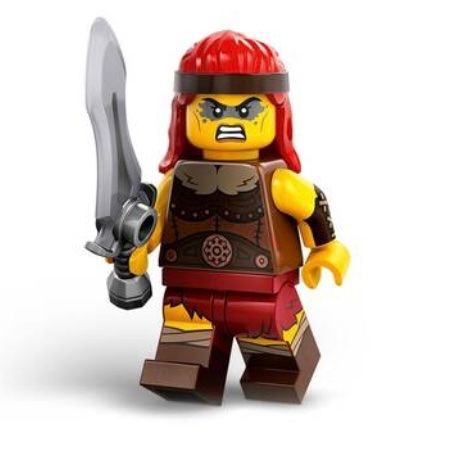Lego Statuette: Lego Minifigures Serie 25 Barbarin – Nuovo (secondo la descrizione) da Grünen venduto da acker79