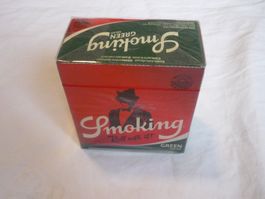 1Karton a Smoking Green Rolling papers