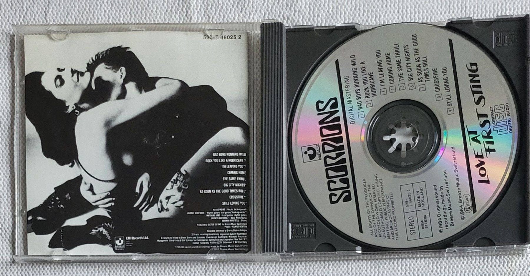CD: Scorpions - Love at first sting – Usato da Villars-sur-glane venduto da Epsilonhike 2