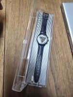 Swatch Chronograph Uhr mit Lederarmband OVP 