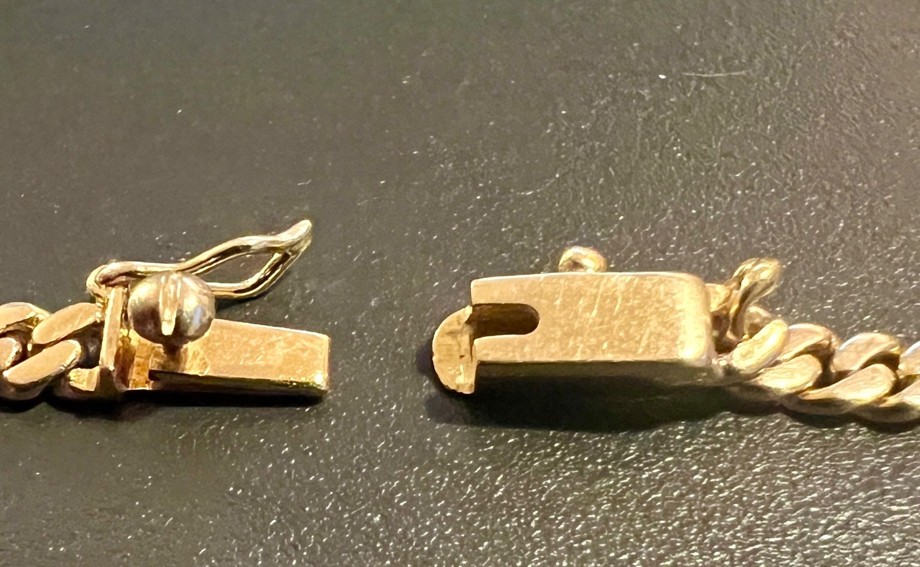 Colliers: Gold-Collier 14K mit 7 Diamanten – D'occasion à Chur par Penting1935 3