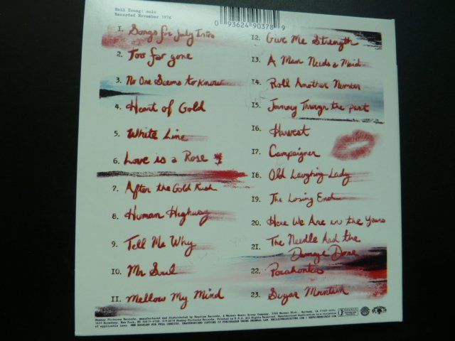 CD: Neil Young - Songs for Judy – Usato da Au ZH venduto da sikoku 2