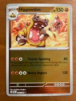 Pokemon Hippowdon Reverse (Versand gratis)