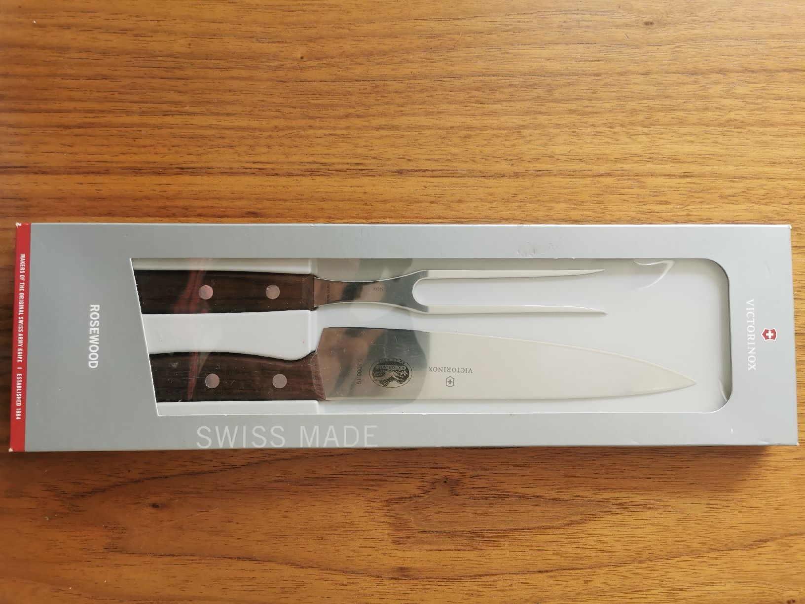 Victorinox Couteaux de cuisine: Messer & Fleischgabel Tranchierset – Neuf avec emballage d'origine à Weiningen ZH par angebot05