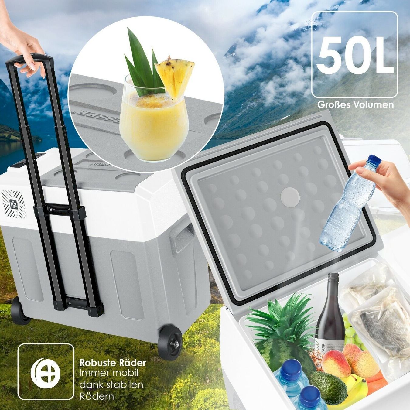 Kühlschränke & Kühlen: Kompressor Kühlbox elektrisch 50L DC/AC – Neu und originalverpackt aus Bottighofen von zaap 6