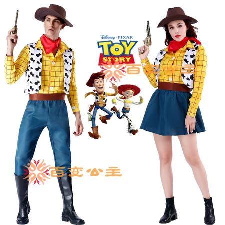 Cosplay clothes family set Toy Story  woody buzz jessie
